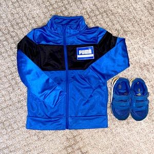 Youth Puma track jacket